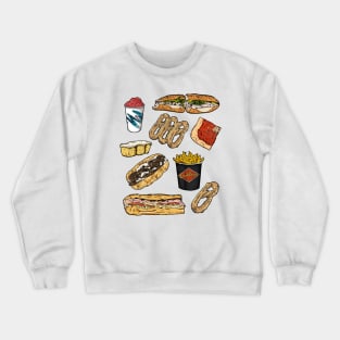 Philly Foods Crewneck Sweatshirt